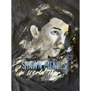 Shawn Mendes World Tour T Shirt Size S